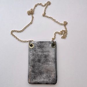 NEW Leather cell phone crossbody/pouch